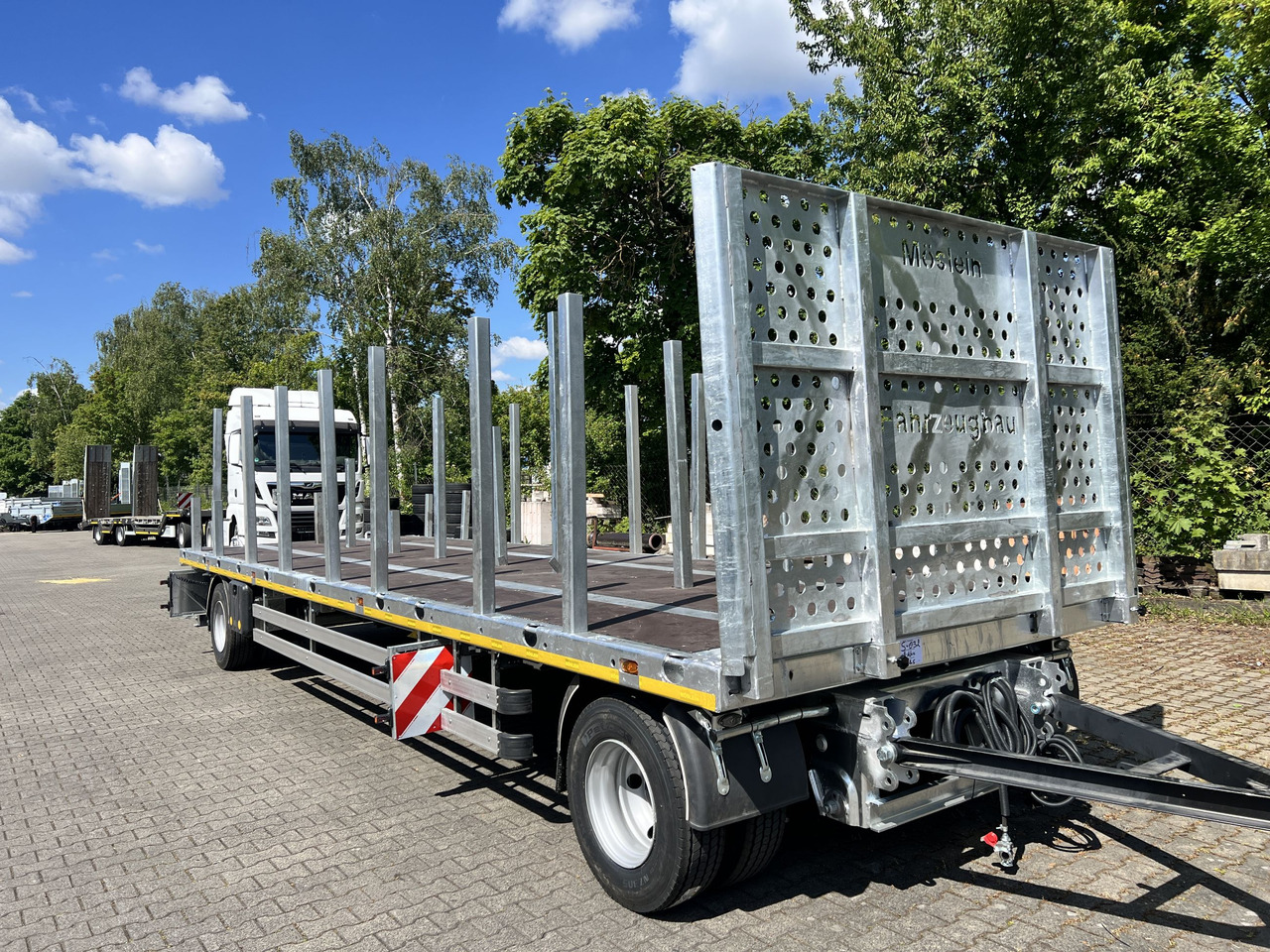 Möslein T 2 Plato 8,6m 2 Achs Jumbo- Plato- Anhänger - Plato/ Tovorna prikolica: slika 3 Möslein T 2 Plato 8,6m 2 Achs Jumbo- Plato- Anhänger - Plato/ Tovorna prikolica: slika 3