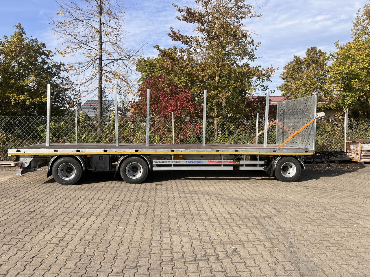Möslein T 3 Plato 10 m 3 Achs Jumbo- Plato- Anhänger 10 m, Mega - Plato/ Tovorna prikolica: slika 1 Möslein T 3 Plato 10 m 3 Achs Jumbo- Plato- Anhänger 10 m, Mega - Plato/ Tovorna prikolica: slika 1