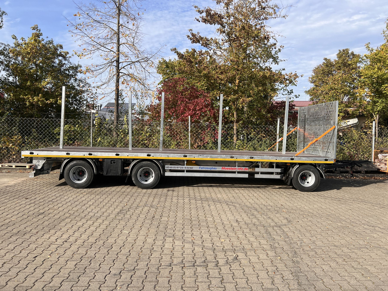 Möslein T 3 Plato 9 m 3 Achs Jumbo- Plato- Anhänger 9 m, Mega - Plato/ Tovorna prikolica: slika 5 Möslein T 3 Plato 9 m 3 Achs Jumbo- Plato- Anhänger 9 m, Mega - Plato/ Tovorna prikolica: slika 5