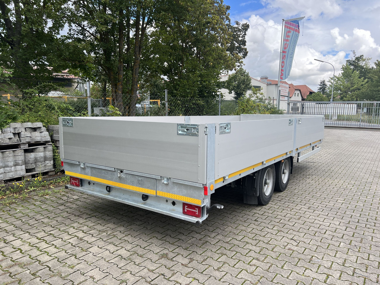 Möslein THT 11 G 6,2 L Tandem- Pritschenanhänger- Tieflader - Plato/ Tovorna prikolica: slika 5 Möslein THT 11 G 6,2 L Tandem- Pritschenanhänger- Tieflader - Plato/ Tovorna prikolica: slika 5