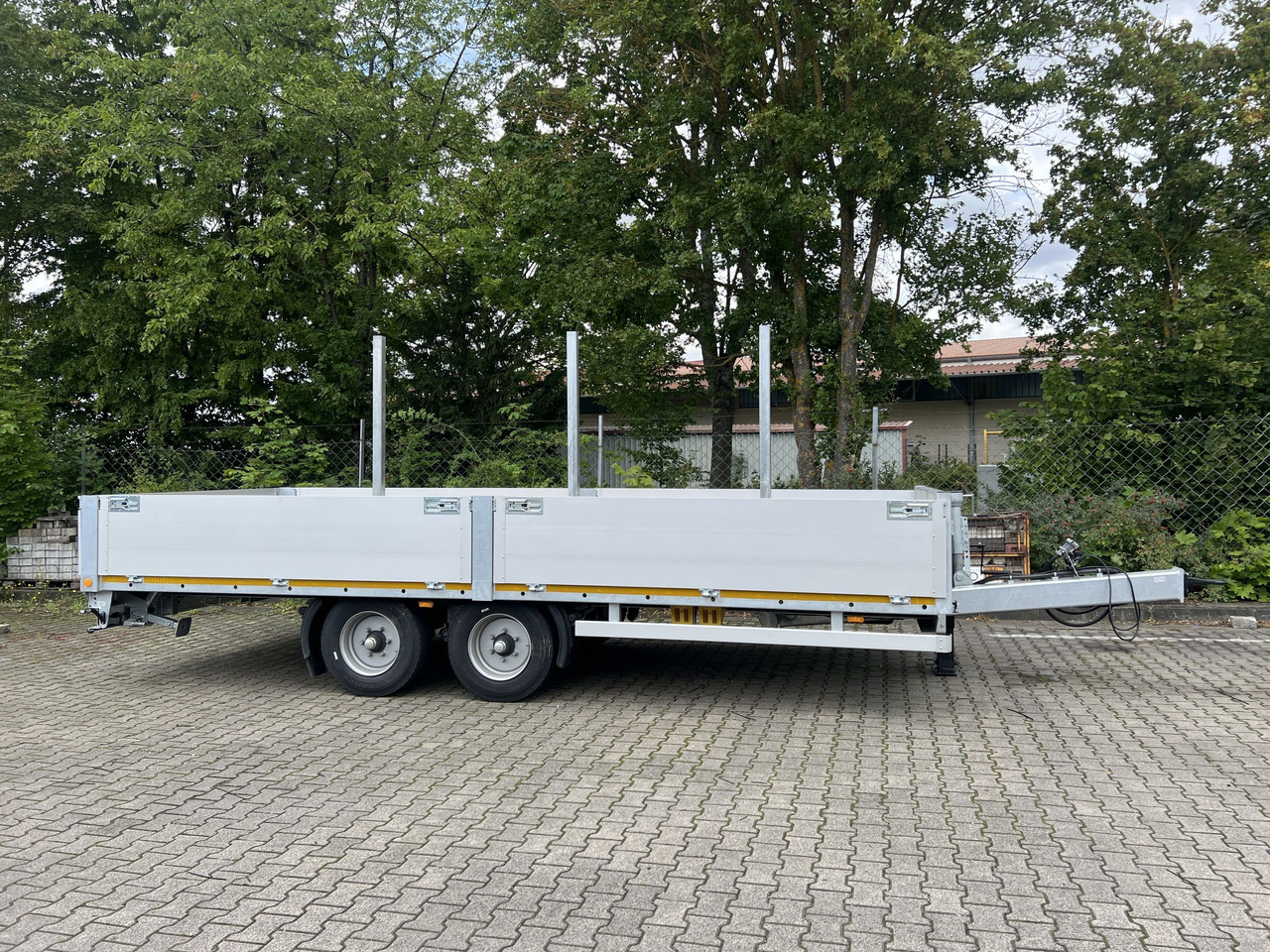 Möslein THT 11- G 7,2 Tandem- Pritschenanhänger- Tieflader - Plato/ Tovorna prikolica: slika 1 Möslein THT 11- G 7,2 Tandem- Pritschenanhänger- Tieflader - Plato/ Tovorna prikolica: slika 1