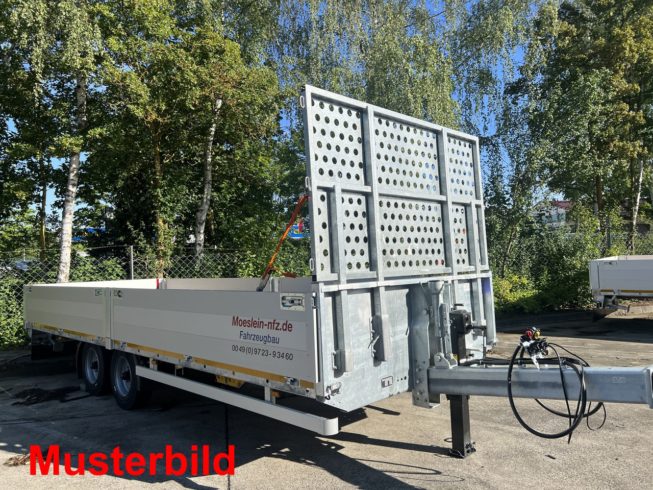 Möslein THT 14,4 G 6,2 14,4 t GG Tandem- Pritschenanhänger- Tieflader - Plato/ Tovorna prikolica: slika 2 Möslein THT 14,4 G 6,2 14,4 t GG Tandem- Pritschenanhänger- Tieflader - Plato/ Tovorna prikolica: slika 2