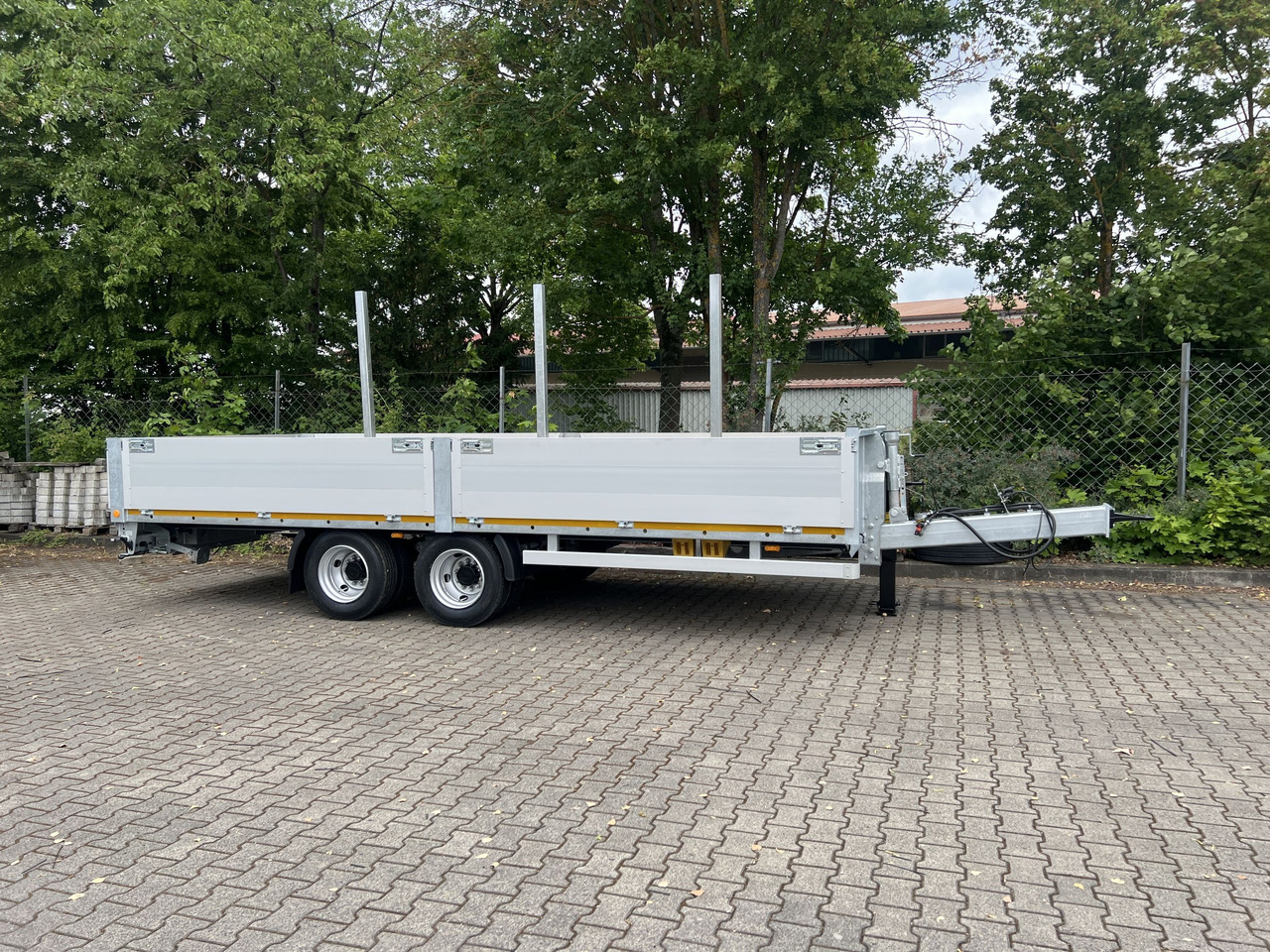 Möslein THT 14,4 G 6,2 L 14,4 t Tandem- Pritschenanhänger- Tieflader - Plato/ Tovorna prikolica: slika 1 Möslein THT 14,4 G 6,2 L 14,4 t Tandem- Pritschenanhänger- Tieflader - Plato/ Tovorna prikolica: slika 1