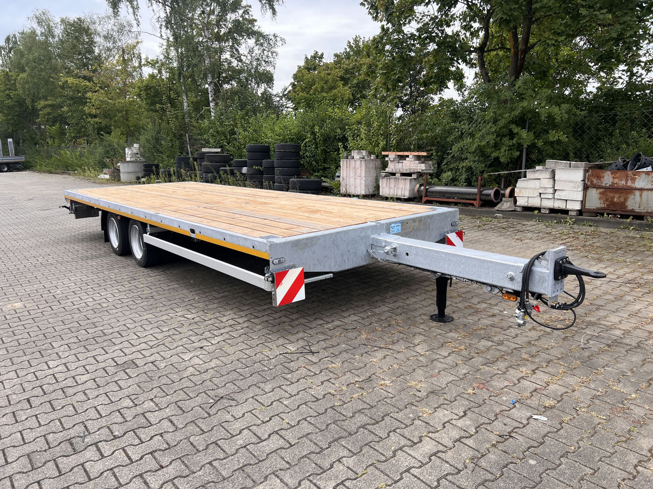 Möslein THT 14-G 7,20 L ausziehbar 13,9 t Tandemanhänger- Tieflader, ausziehbarLuftgefedert - Plato/ Tovorna prikolica: slika 2 Möslein THT 14-G 7,20 L ausziehbar 13,9 t Tandemanhänger- Tieflader, ausziehbarLuftgefedert - Plato/ Tovorna prikolica: slika 2