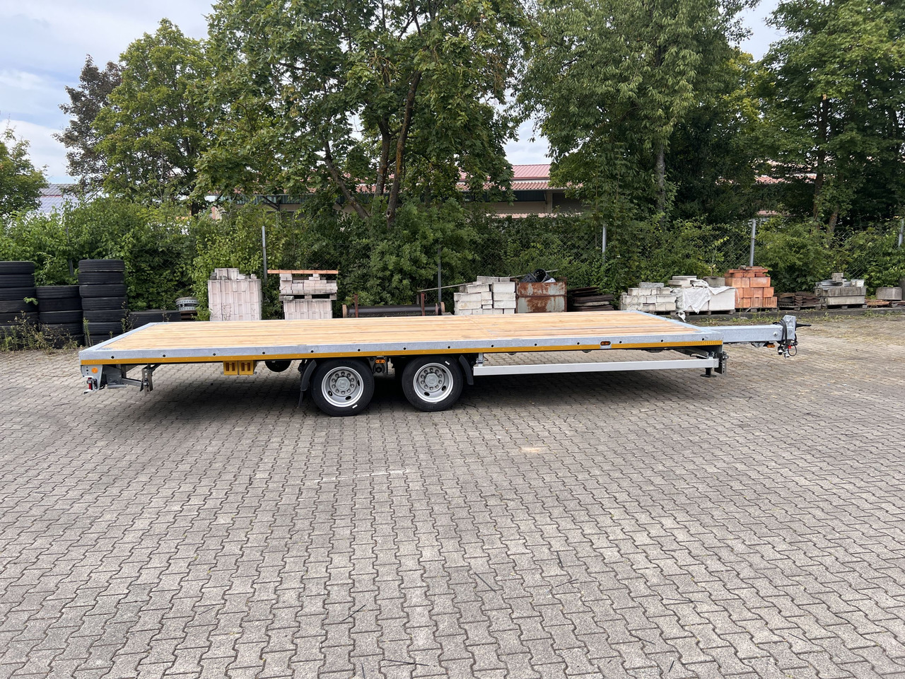 Möslein THT 14-G 7,20 L ausziehbar 13,9 t Tandemanhänger- Tieflader, ausziehbarLuftgefedert - Plato/ Tovorna prikolica: slika 4 Möslein THT 14-G 7,20 L ausziehbar 13,9 t Tandemanhänger- Tieflader, ausziehbarLuftgefedert - Plato/ Tovorna prikolica: slika 4