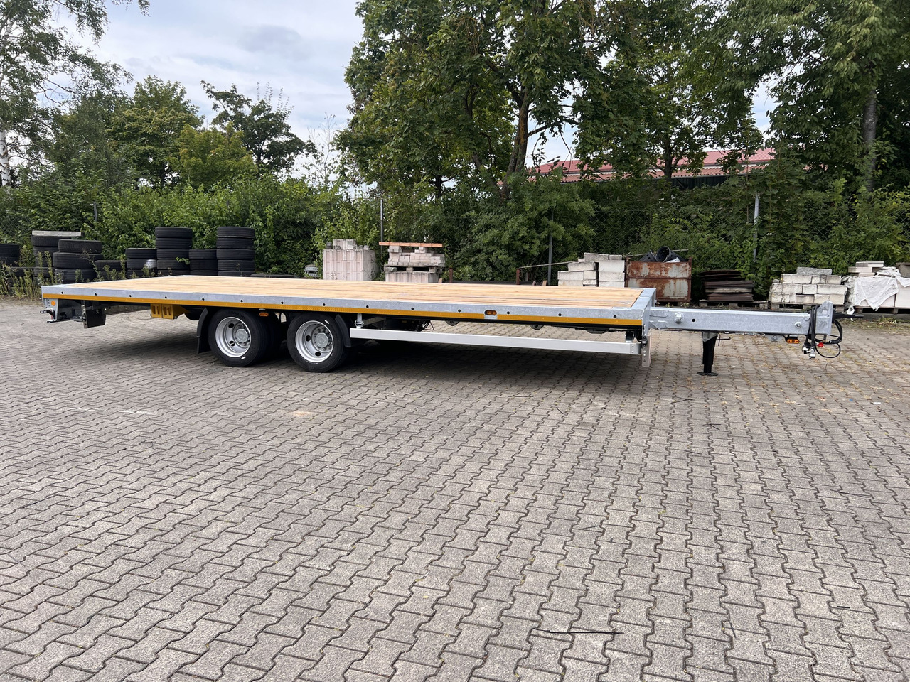 Möslein THT 14-G 7,20 ausziehbar 13,9 t Tandemanhänger- Tieflader, ausziehbar - Plato/ Tovorna prikolica: slika 3 Möslein THT 14-G 7,20 ausziehbar 13,9 t Tandemanhänger- Tieflader, ausziehbar - Plato/ Tovorna prikolica: slika 3