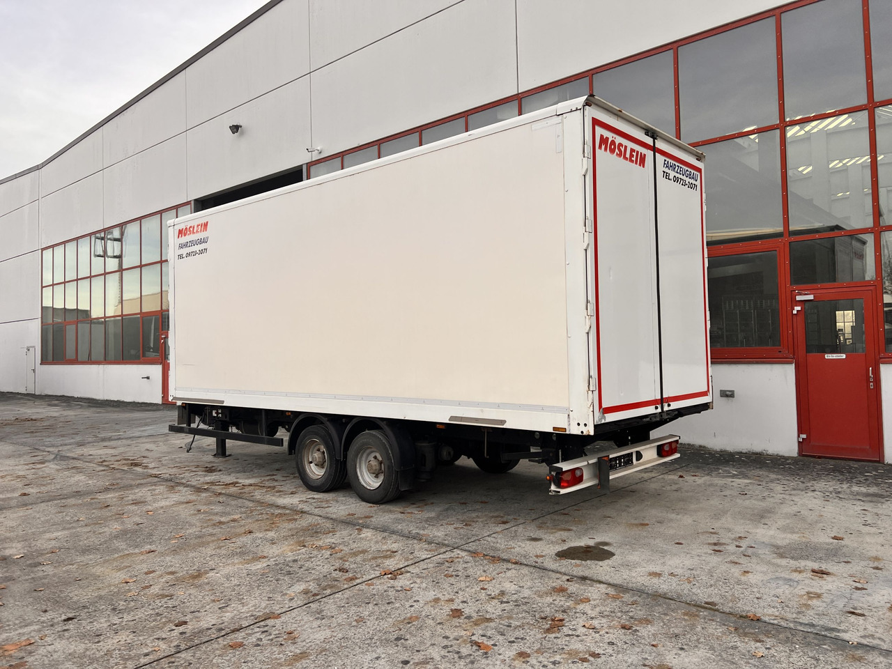Möslein TKO 105 D Schwebheim Tandem- Koffer- Anhänger, Durchladbar - Prikolica zabojnik: slika 2 Möslein TKO 105 D Schwebheim Tandem- Koffer- Anhänger, Durchladbar - Prikolica zabojnik: slika 2