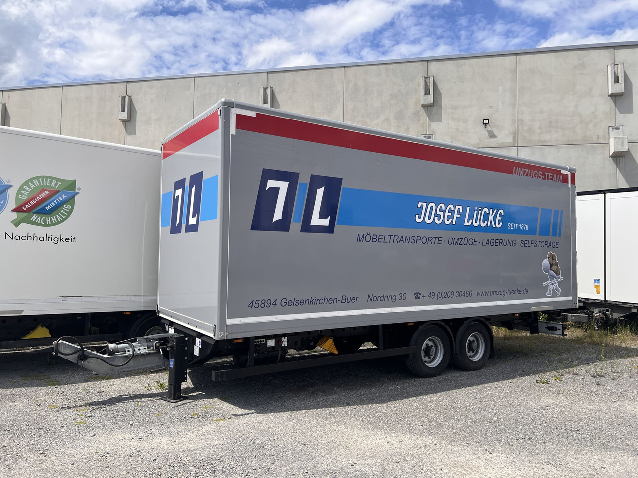 Möslein TKO 105 Schwebheim Tandem- Möbel Koffer- Anhänger - Prikolica zabojnik: slika 4 Möslein TKO 105 Schwebheim Tandem- Möbel Koffer- Anhänger - Prikolica zabojnik: slika 4