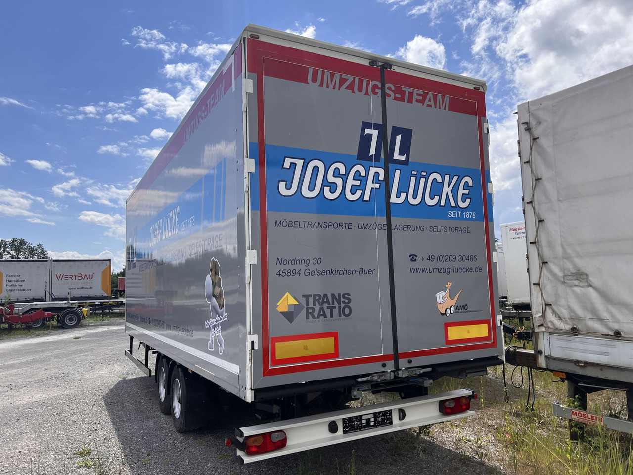 Möslein TKO 105 Schwebheim Tandem- Möbel Koffer- Anhänger - Prikolica zabojnik: slika 5 Möslein TKO 105 Schwebheim Tandem- Möbel Koffer- Anhänger - Prikolica zabojnik: slika 5