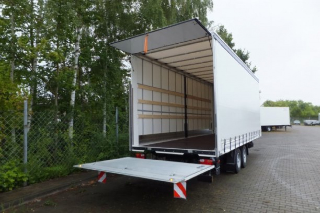 Möslein TPS 11 DL 7,30 neuer Planenanhänger, Ladebordwand + Durchladbar - Prikolica s ponjavo: slika 3 Möslein TPS 11 DL 7,30 neuer Planenanhänger, Ladebordwand + Durchladbar - Prikolica s ponjavo: slika 3