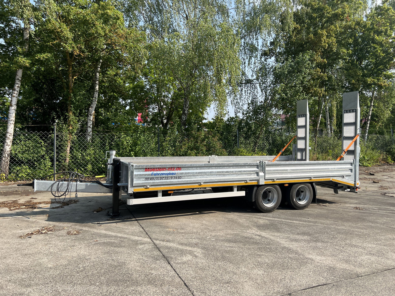 Möslein TT 14 14,4 t Tandemtieflader, 7,20 m langNeufahrzeug - Nizko noseča prikolica: slika 4 Möslein TT 14 14,4 t Tandemtieflader, 7,20 m langNeufahrzeug - Nizko noseča prikolica: slika 4