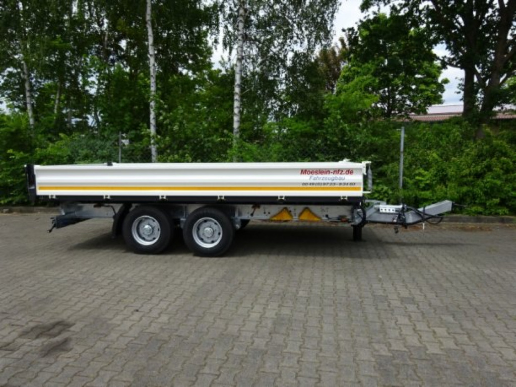 Möslein TTD 11 Weiß neuer Tandem 3- Seitenkipper Tieflader-- Neufahrzeug -- - Kiper prikolica: slika 5 Möslein TTD 11 Weiß neuer Tandem 3- Seitenkipper Tieflader-- Neufahrzeug -- - Kiper prikolica: slika 5