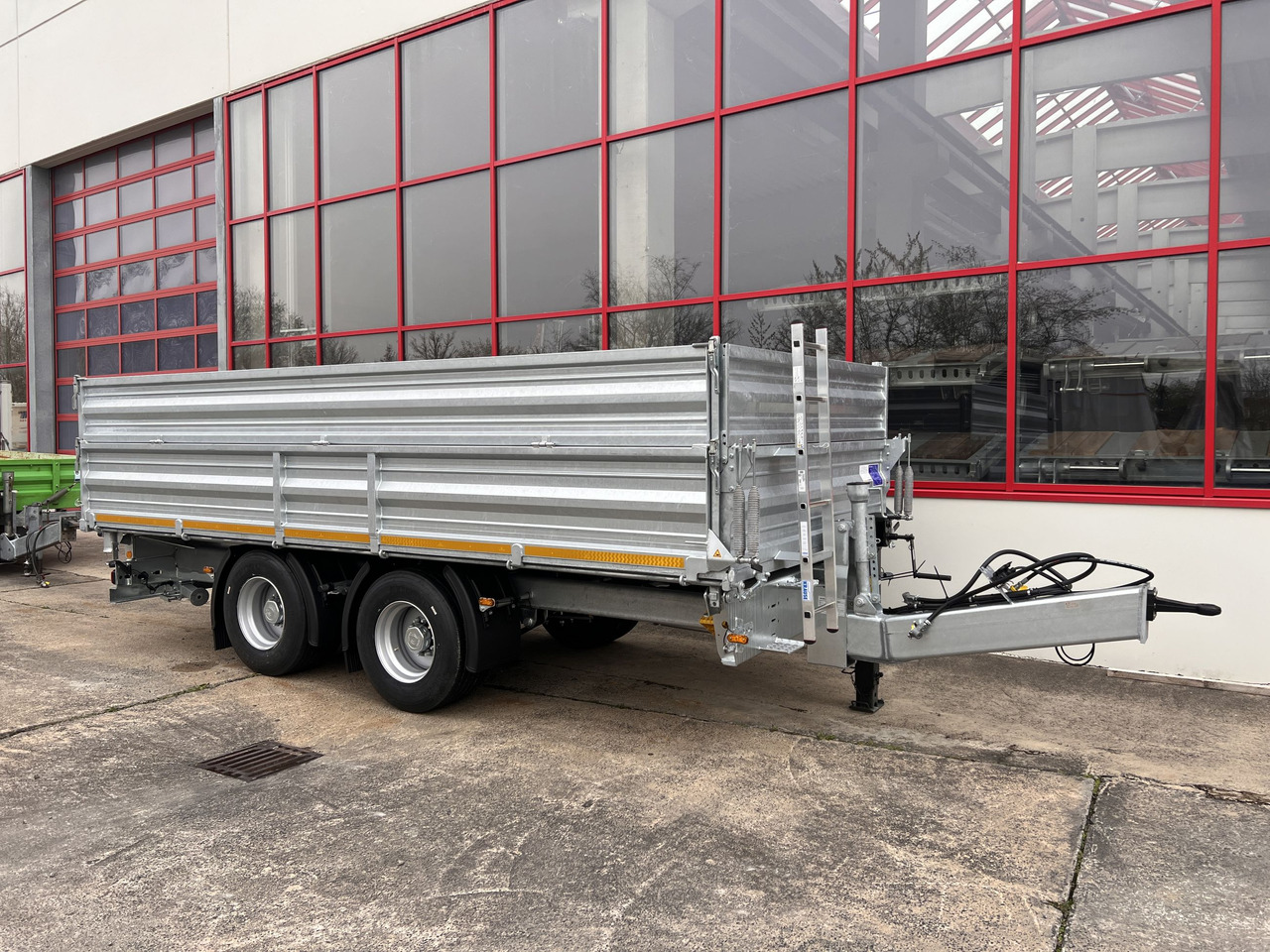 Möslein TTD 19 AB 19 t Tandem 3 Seiten Kipper TiefladerAufsatzbordwänden-- Neufahrzeug -- - Kiper prikolica: slika 4 Möslein TTD 19 AB 19 t Tandem 3 Seiten Kipper TiefladerAufsatzbordwänden-- Neufahrzeug -- - Kiper prikolica: slika 4