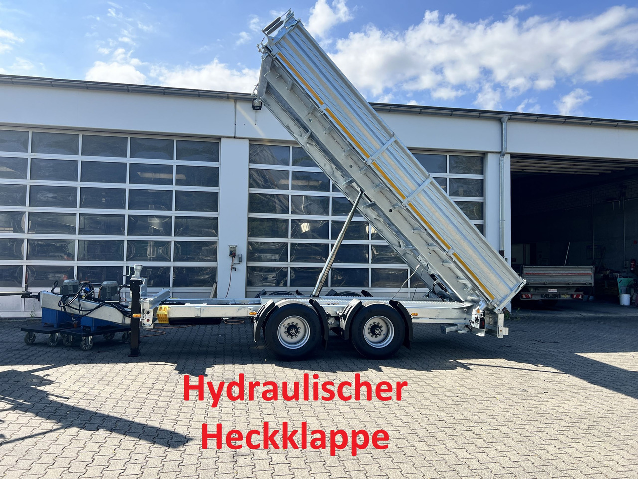 Möslein TTD 19 B neuer 19 t Tandemkipper- Tieflader hydraulischer Klappe - Kiper prikolica: slika 1 Möslein TTD 19 B neuer 19 t Tandemkipper- Tieflader hydraulischer Klappe - Kiper prikolica: slika 1