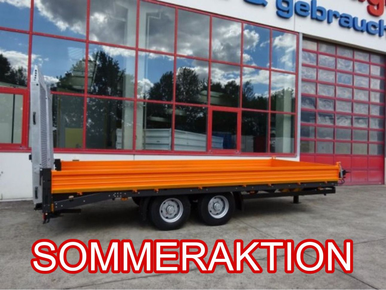 Möslein TTT 13- 6,28 Orange Neuer Tandemtieflader 13 t GG - Nizko noseča prikolica: slika 1 Möslein TTT 13- 6,28 Orange Neuer Tandemtieflader 13 t GG - Nizko noseča prikolica: slika 1