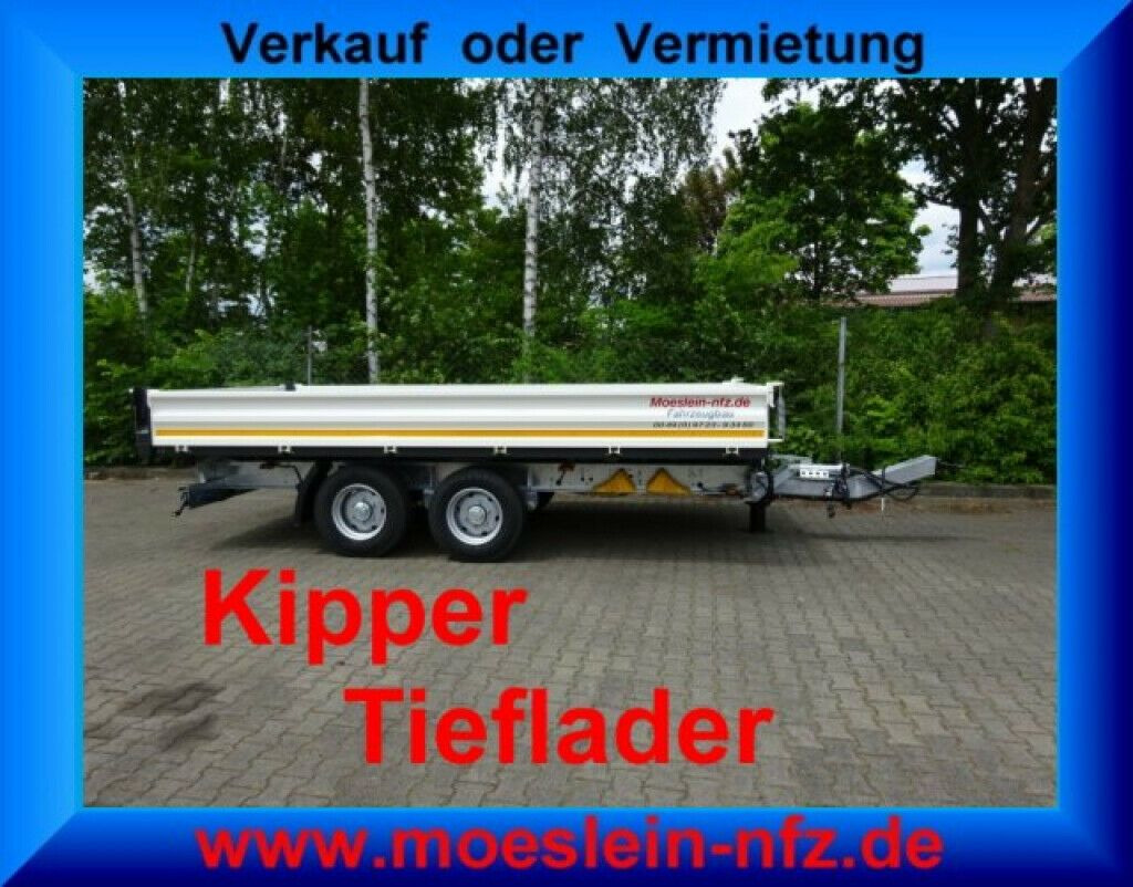 Möslein neuer Tandem 3- Seitenkipper Tieflader-- Neufah - Kiper prikolica: slika 2 Möslein neuer Tandem 3- Seitenkipper Tieflader-- Neufah - Kiper prikolica: slika 2