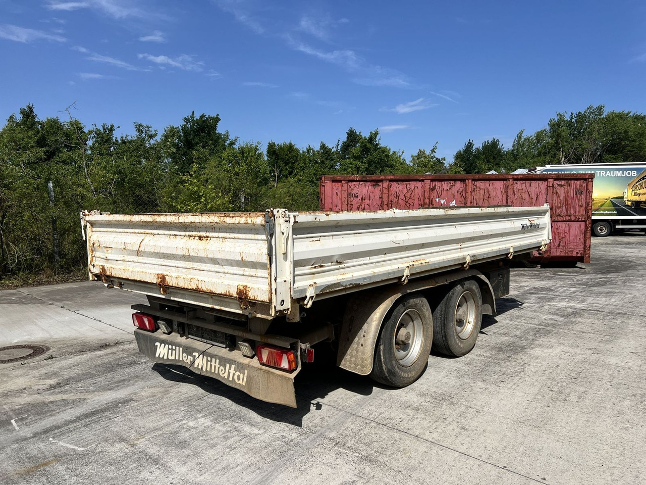 Müller-Mitteltal 13,5 t Tandemkipper- Tieflader - Kiper prikolica: slika 4 Müller-Mitteltal 13,5 t Tandemkipper- Tieflader - Kiper prikolica: slika 4