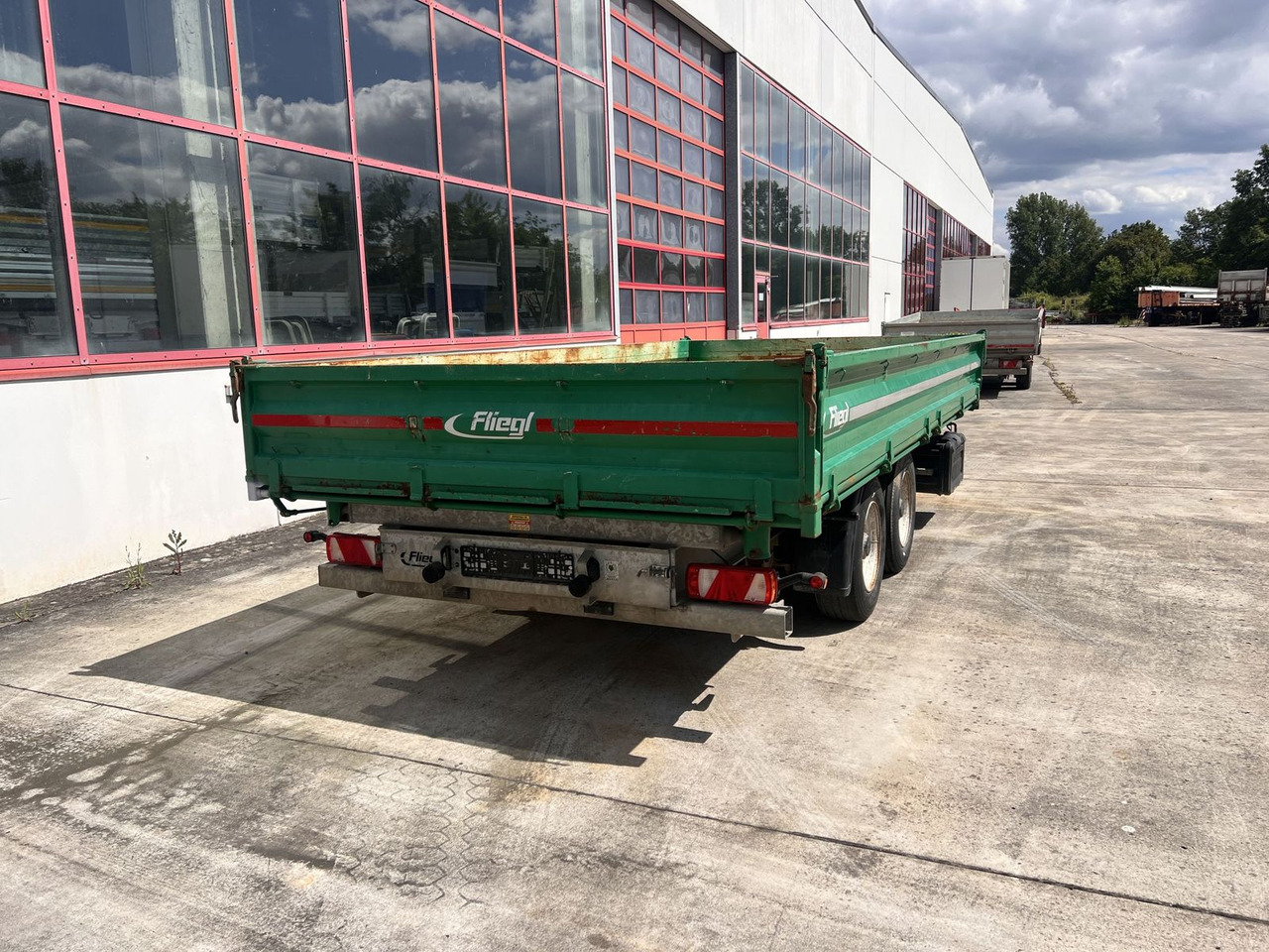 Tandemkipper- Tieflader, wenig Benutzt - Kiper prikolica: slika 4 Tandemkipper- Tieflader, wenig Benutzt - Kiper prikolica: slika 4