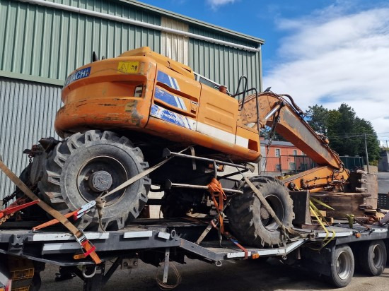 FIAT HITACHI 130W3 (PIEZAS / DESGUACE) - Bager na kolesih: slika 2 FIAT HITACHI 130W3 (PIEZAS / DESGUACE) - Bager na kolesih: slika 2
