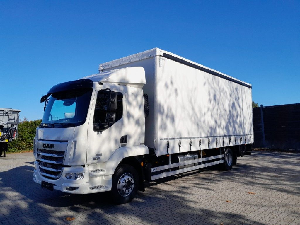 Tovornjak s ponjavo DAF FA XB 290 16t Junge Curtainside Bär LBW: slika 1