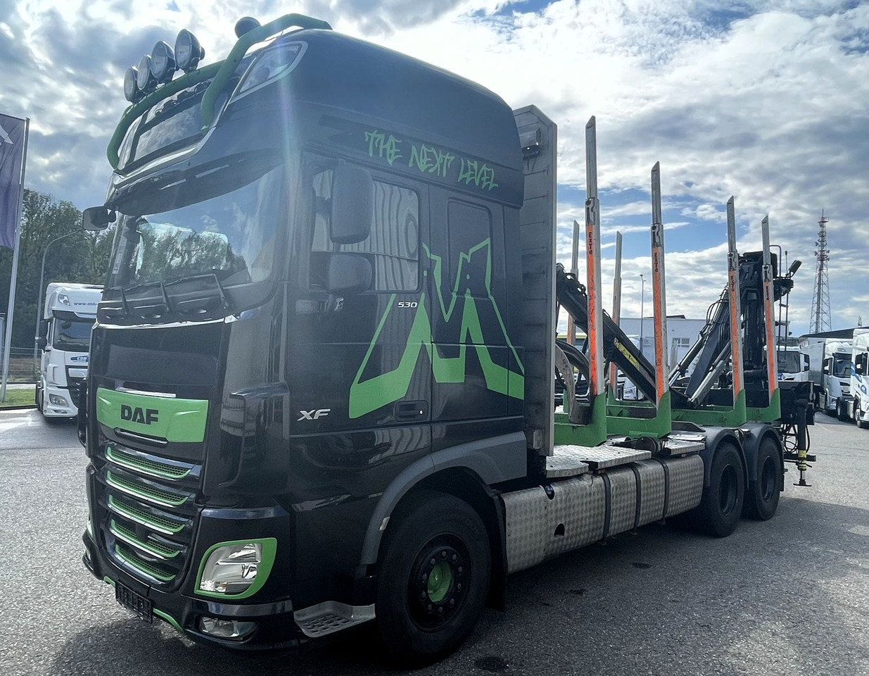 DAF FAT XF 530 SSC, Holztransport, Greifer mit Säge - Tovornjak za prevoz lesa, Tovornjak z dvigalom: slika 2 DAF FAT XF 530 SSC, Holztransport, Greifer mit Säge - Tovornjak za prevoz lesa, Tovornjak z dvigalom: slika 2