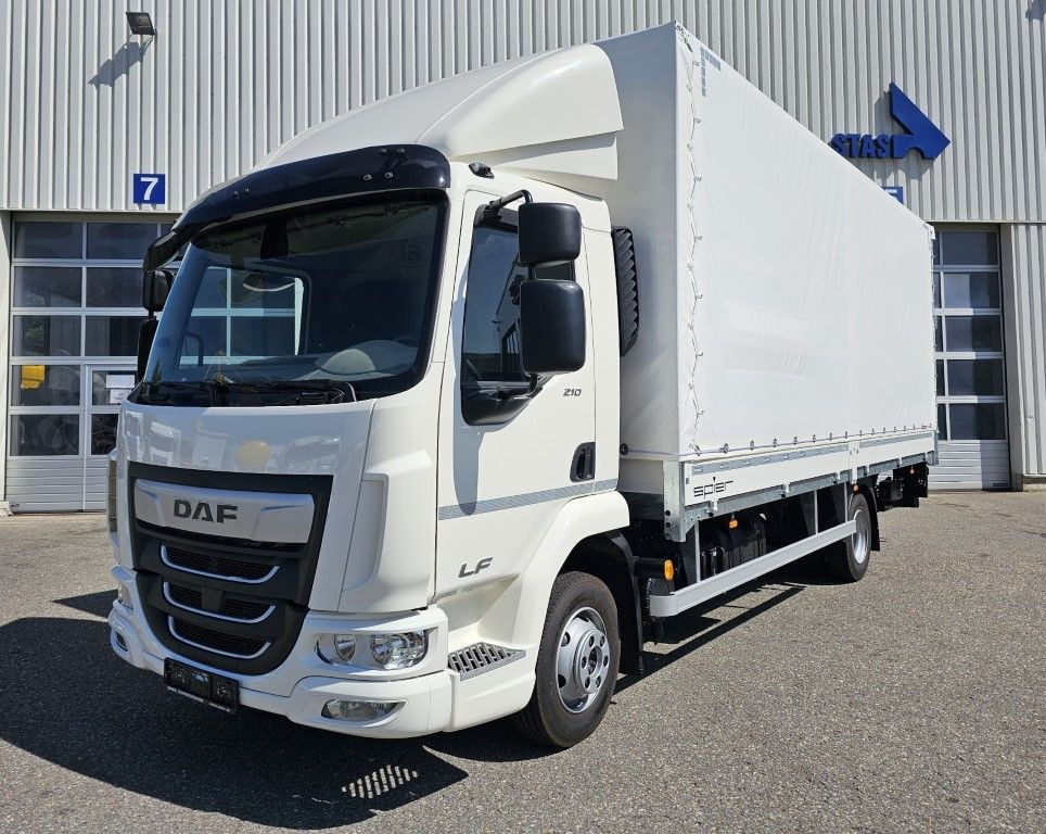 DAF LF 210 7,49t Spier Pritsche-Plane LBW Tageszulas DAF FA LF 210 08t Spier Pritsche mit LBW - Tovornjak s ponjavo: slika 1 DAF LF 210 7,49t Spier Pritsche-Plane LBW Tageszulas DAF FA LF 210 08t Spier Pritsche mit LBW - Tovornjak s ponjavo: slika 1