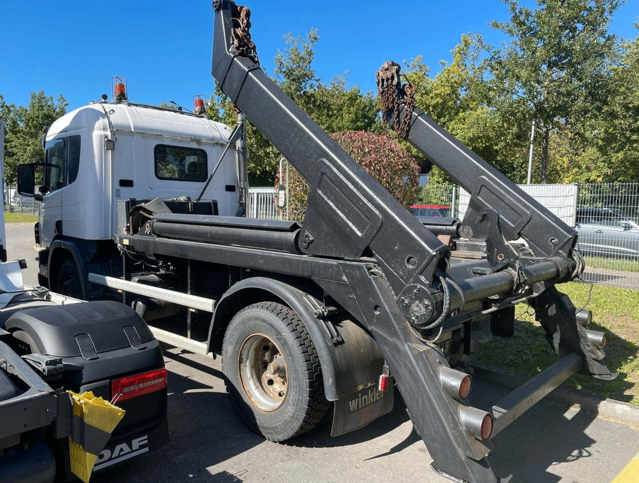 Scania B4X2 ATL, Absetzkipper - Tovornjak prekucnik, Tovornjak z dvigalom: slika 4 Scania B4X2 ATL, Absetzkipper - Tovornjak prekucnik, Tovornjak z dvigalom: slika 4