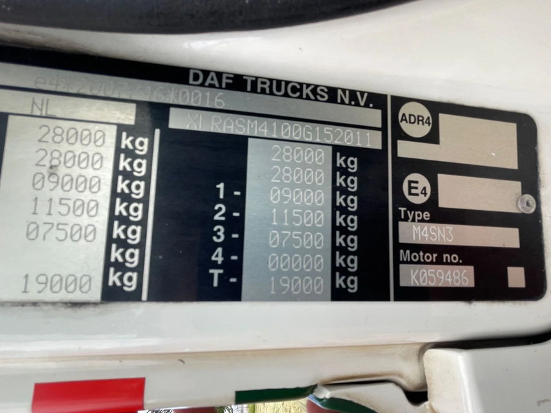 Tovornjak hladilnik DAF CF 330 6X2 2017 schmitz + thermo-king T1200: slika 14