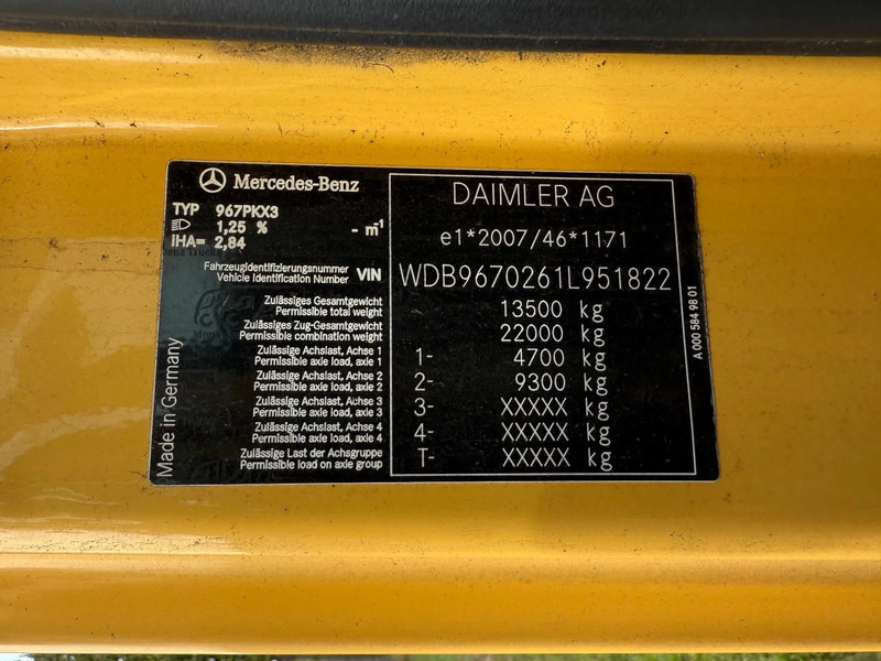 Tovornjak-šasija Mercedes-Benz Atego 1318 L: slika 18 Tovornjak-šasija Mercedes-Benz Atego 1318 L: slika 18