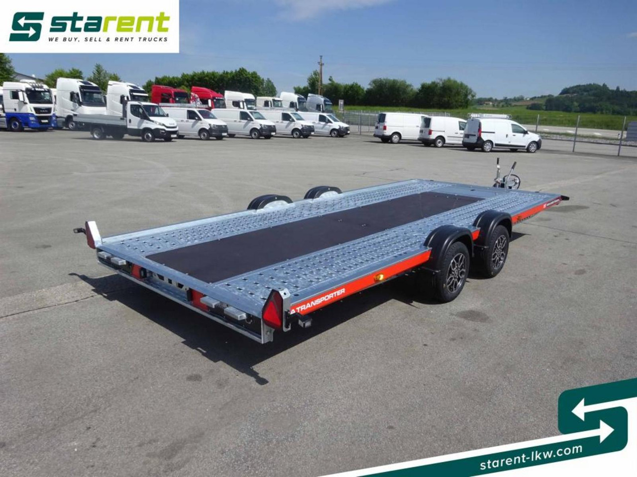 Brian James Trailers A-Transporter Rampen Alufelgen - Prikolica avtotransporter: slika 5 Brian James Trailers A-Transporter Rampen Alufelgen - Prikolica avtotransporter: slika 5