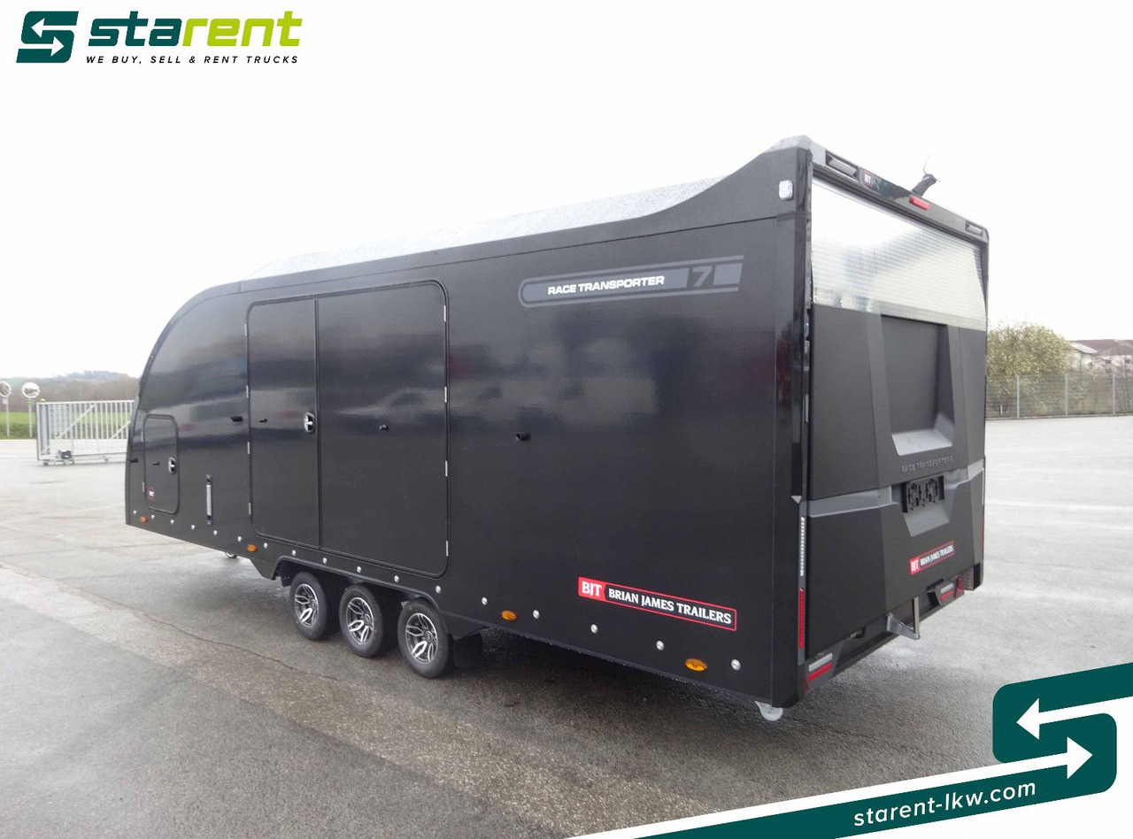 Prikolica avtotransporter Brian James Trailers Race Transporter 7, Seilwinde: slika 7