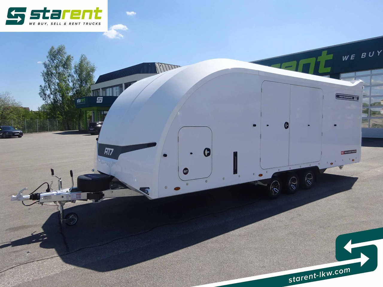 Brian James Trailers Race Transporter 7, Seilwinde - Prikolica avtotransporter: slika 1 Brian James Trailers Race Transporter 7, Seilwinde - Prikolica avtotransporter: slika 1