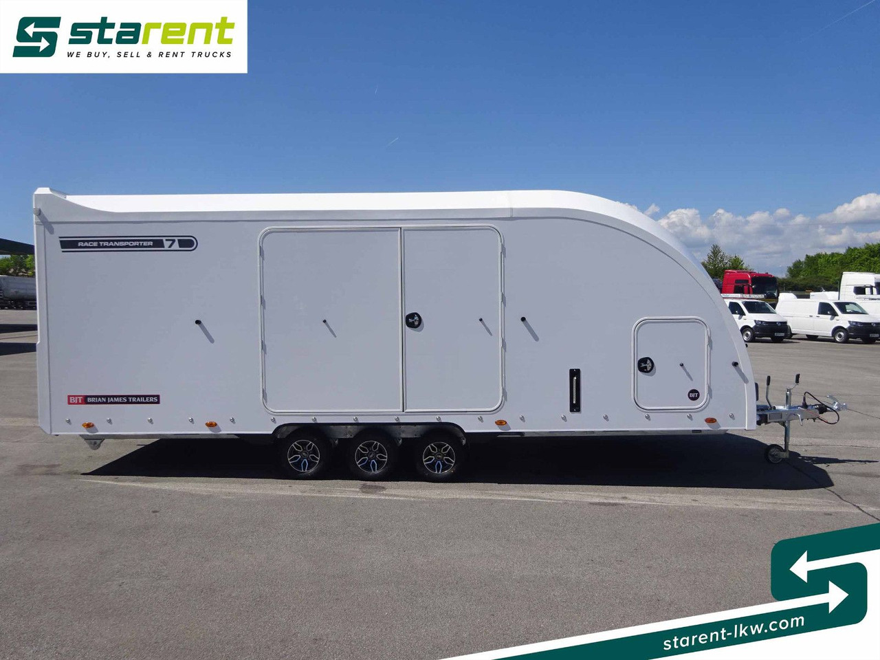 Brian James Trailers Race Transporter 7, Seilwinde - Prikolica avtotransporter: slika 4 Brian James Trailers Race Transporter 7, Seilwinde - Prikolica avtotransporter: slika 4