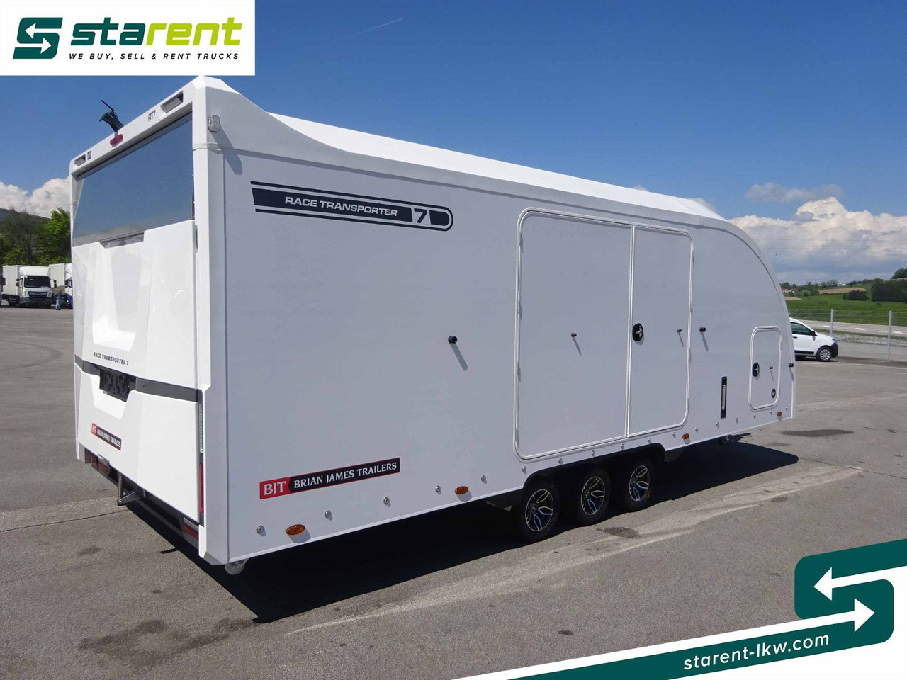 Brian James Trailers Race Transporter 7, Seilwinde - Prikolica avtotransporter: slika 5 Brian James Trailers Race Transporter 7, Seilwinde - Prikolica avtotransporter: slika 5