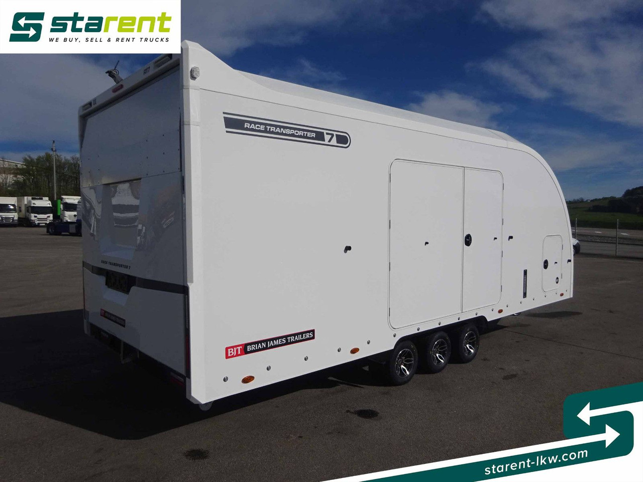 Brian James Trailers Race Transporter 7, Seilwinde - Prikolica avtotransporter: slika 5 Brian James Trailers Race Transporter 7, Seilwinde - Prikolica avtotransporter: slika 5