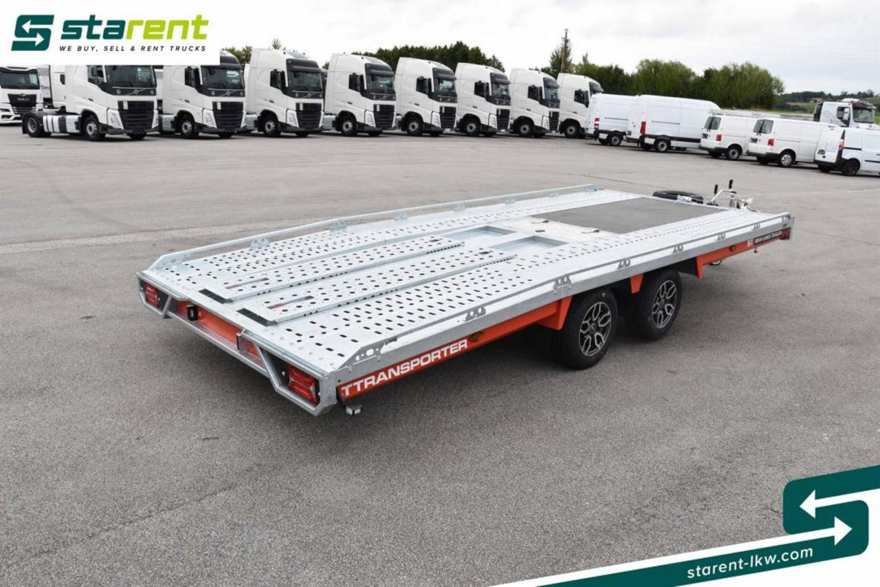 Brian James Trailers T-Transporter Rampen Seilwinde Kippbar Alu - Prikolica avtotransporter: slika 5 Brian James Trailers T-Transporter Rampen Seilwinde Kippbar Alu - Prikolica avtotransporter: slika 5