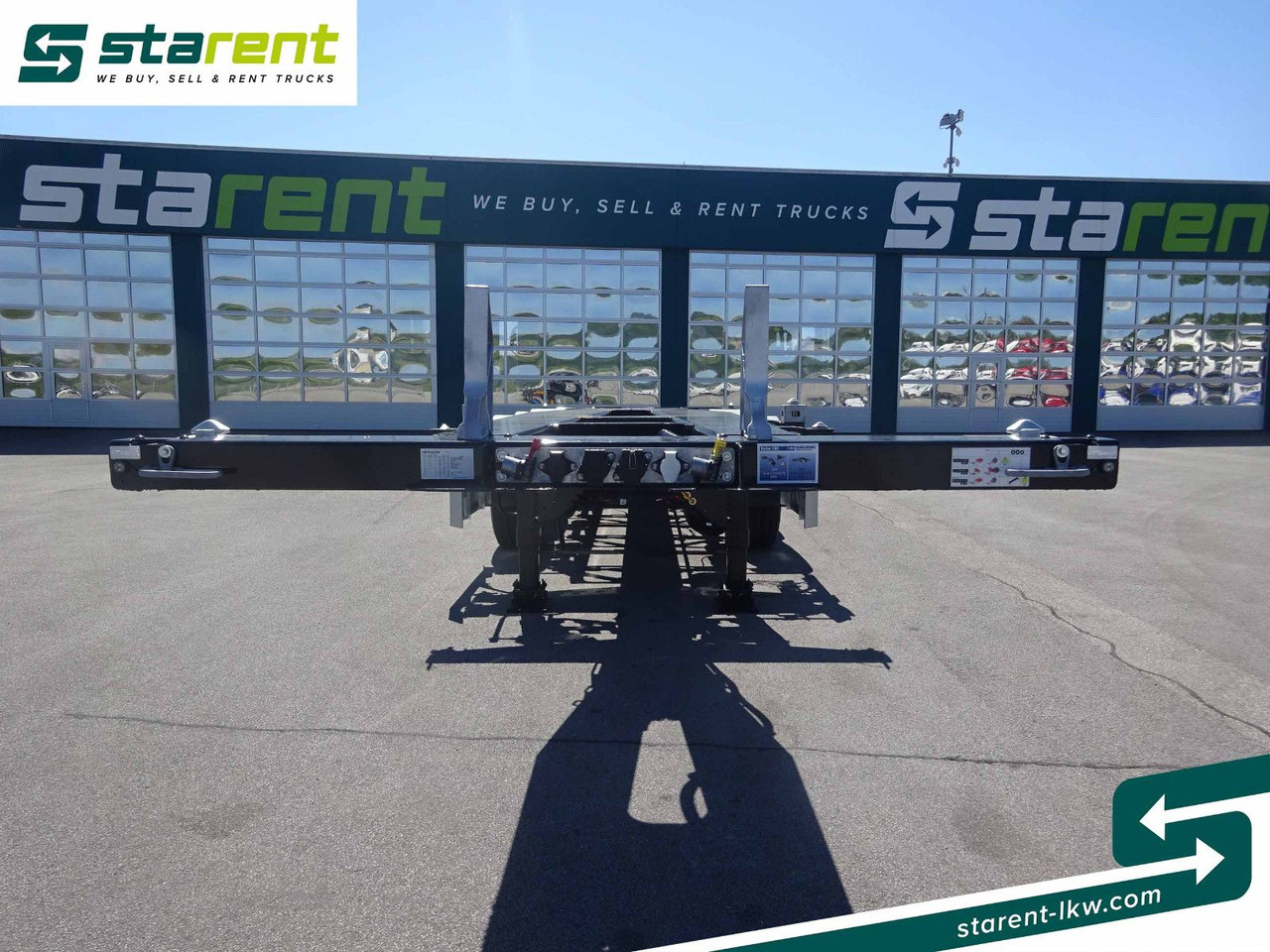 D-TEC Flexitrailer LS Containerchassis ADR, Liftachse - Kontejnerska polprikolica/ Polprikolica z zamenljivim tovoriščem: slika 2 D-TEC Flexitrailer LS Containerchassis ADR, Liftachse - Kontejnerska polprikolica/ Polprikolica z zamenljivim tovoriščem: slika 2