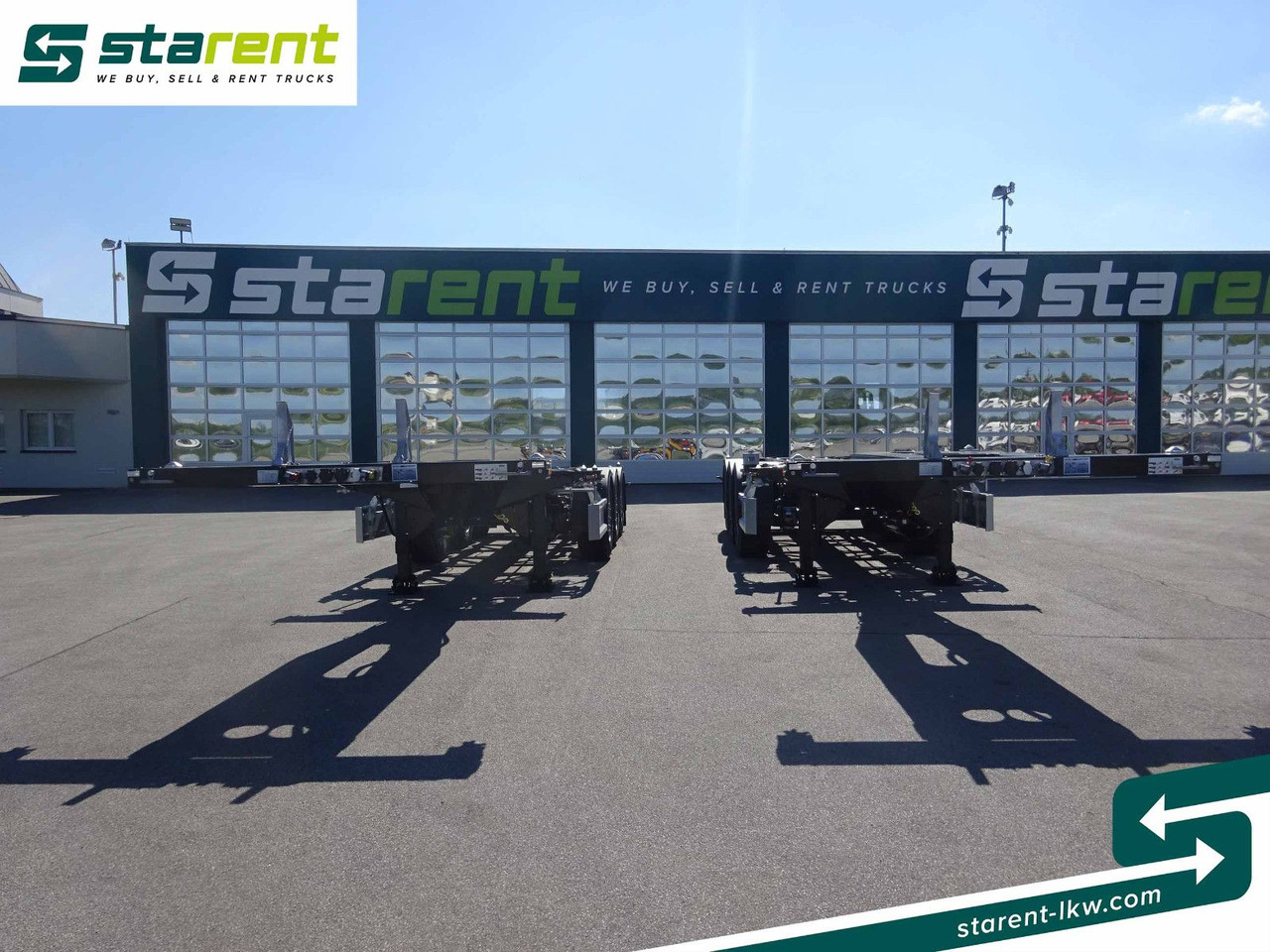 D-TEC Flexitrailer LS Containerchassis ADR, Liftachse - Kontejnerska polprikolica/ Polprikolica z zamenljivim tovoriščem: slika 2 D-TEC Flexitrailer LS Containerchassis ADR, Liftachse - Kontejnerska polprikolica/ Polprikolica z zamenljivim tovoriščem: slika 2