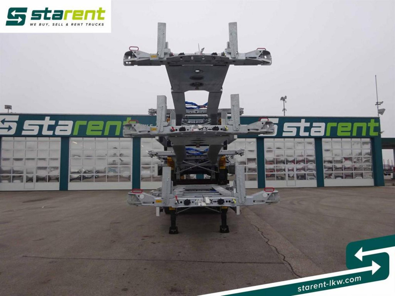 Fliegl Containerchassis ADR, 1x20 / 2x20 / 1x30 / 1x40 - Kontejnerska polprikolica/ Polprikolica z zamenljivim tovoriščem: slika 2 Fliegl Containerchassis ADR, 1x20 / 2x20 / 1x30 / 1x40 - Kontejnerska polprikolica/ Polprikolica z zamenljivim tovoriščem: slika 2