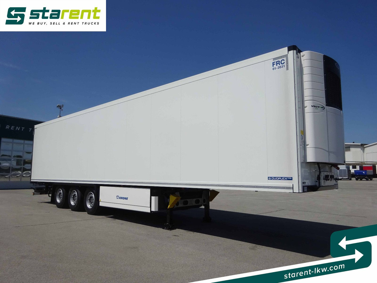 Krone Thermotrailer Carrier Vector 1550, Zurrleisten - Polprikolica hladilnik: slika 3 Krone Thermotrailer Carrier Vector 1550, Zurrleisten - Polprikolica hladilnik: slika 3
