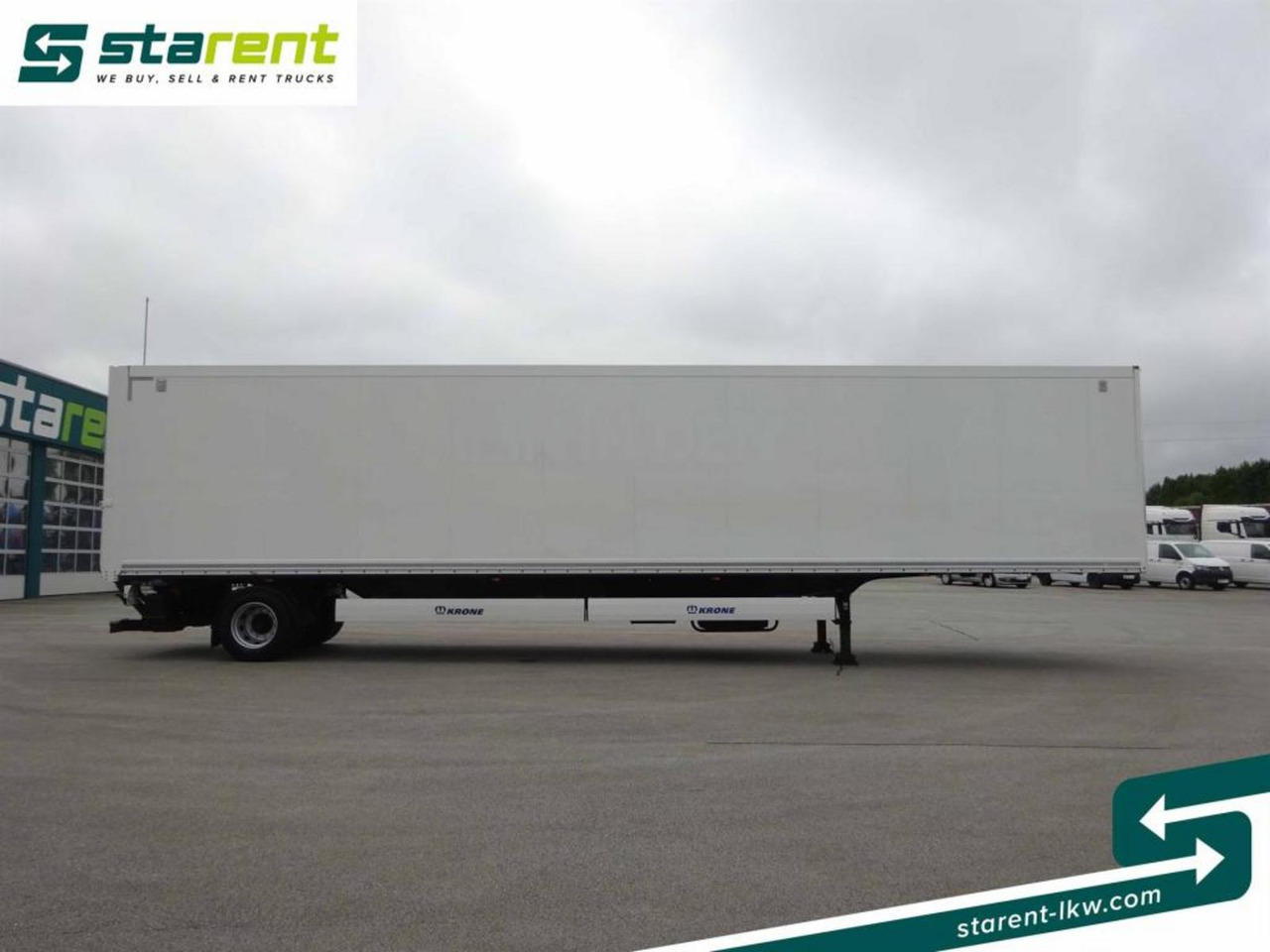 Krone Trockenfrachtkoffer, Dautel LBW 2.500 KG - Polprikolica zabojnik: slika 4 Krone Trockenfrachtkoffer, Dautel LBW 2.500 KG - Polprikolica zabojnik: slika 4