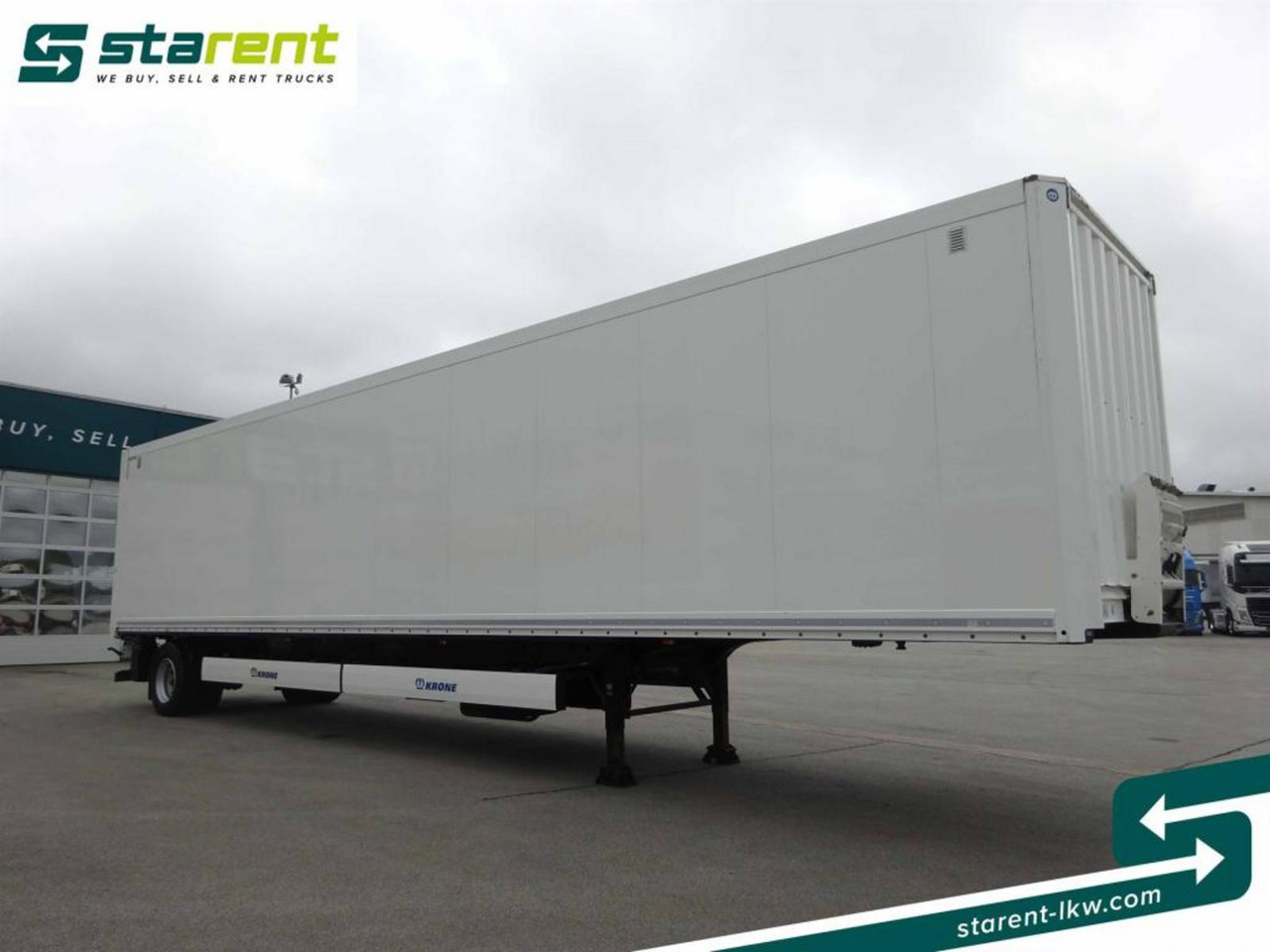 Krone Trockenfrachtkoffer, Dautel LBW 2.500 KG - Polprikolica zabojnik: slika 3 Krone Trockenfrachtkoffer, Dautel LBW 2.500 KG - Polprikolica zabojnik: slika 3