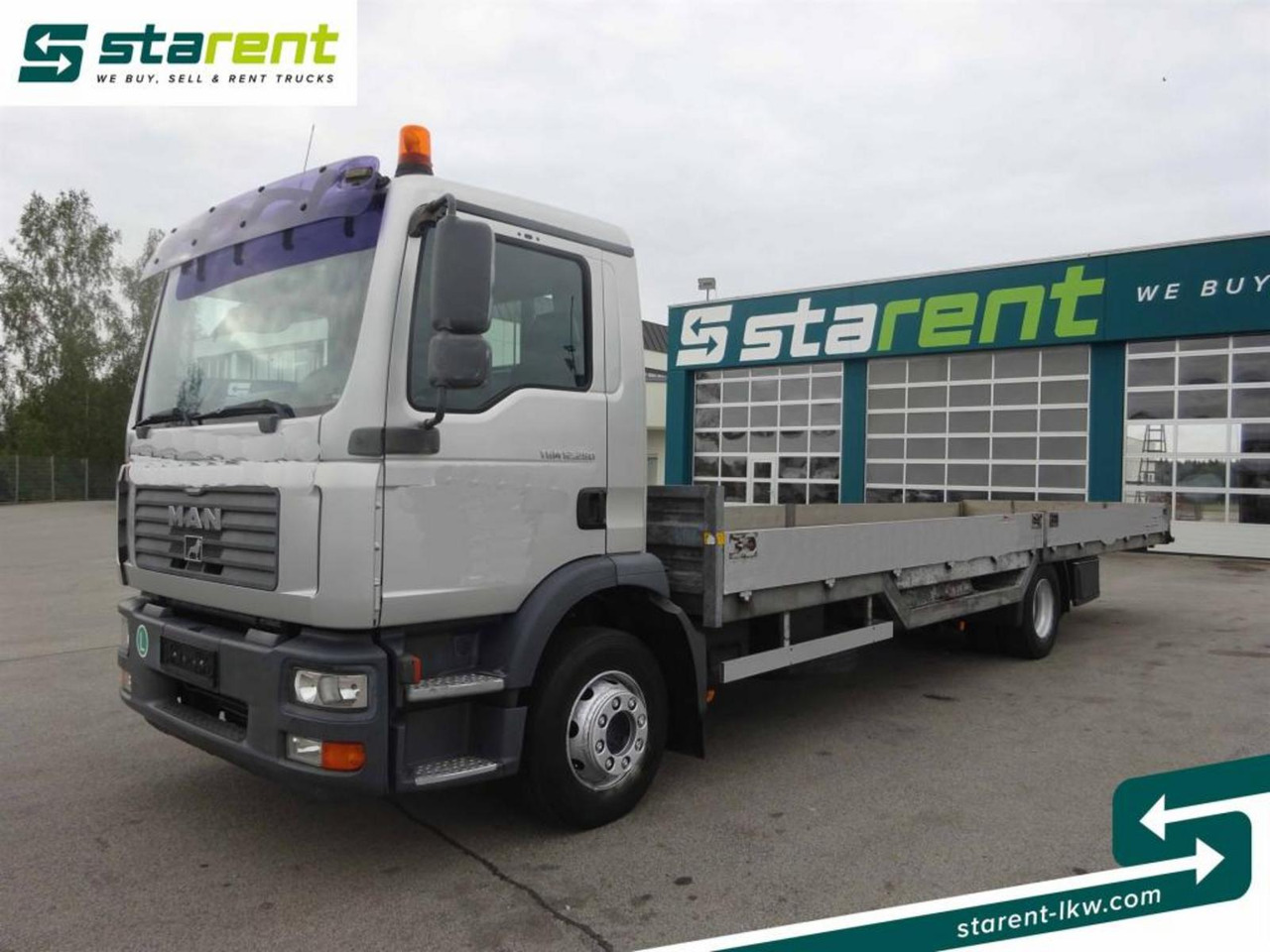 Tovornjak avtotransporter MAN TGM 12.280, Fahrzeugtransporter, kippbar: slika 6