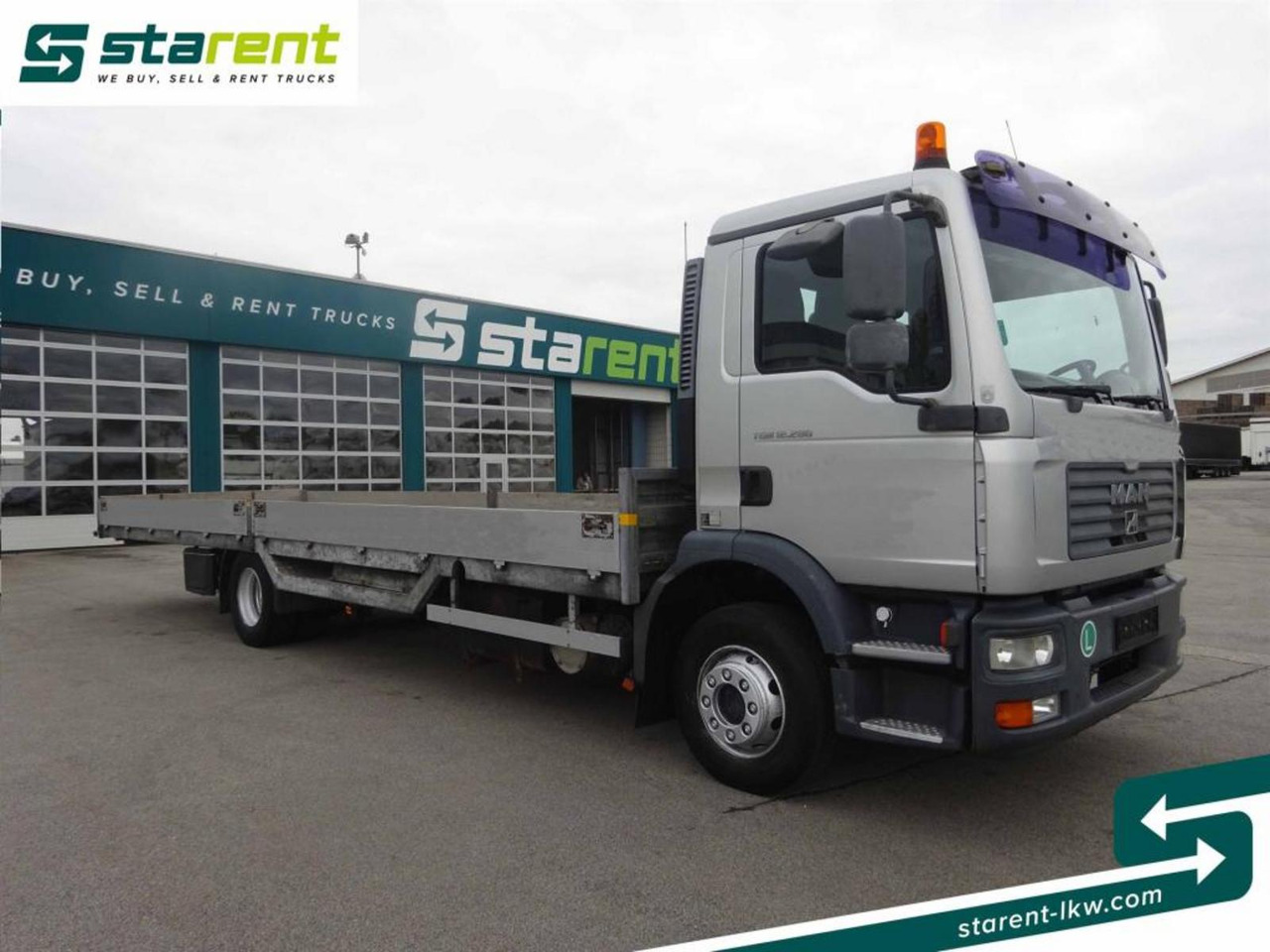 Tovornjak avtotransporter MAN TGM 12.280, Fahrzeugtransporter, kippbar: slika 8