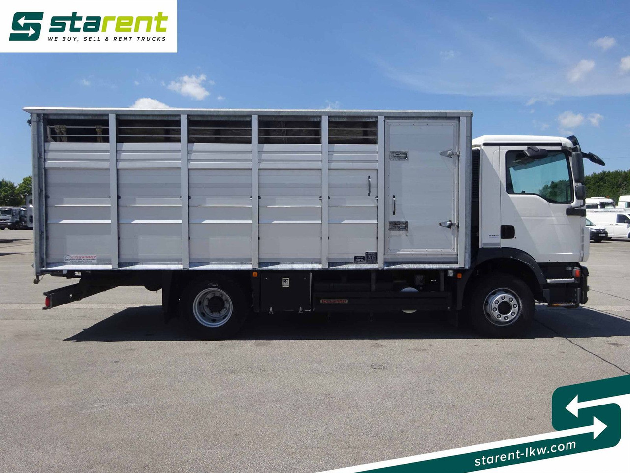 MAN TGM 15.290 Viehtransporter, Scheuwimmer Aufbau - Tovornjak za prevoz konj: slika 4 MAN TGM 15.290 Viehtransporter, Scheuwimmer Aufbau - Tovornjak za prevoz konj: slika 4