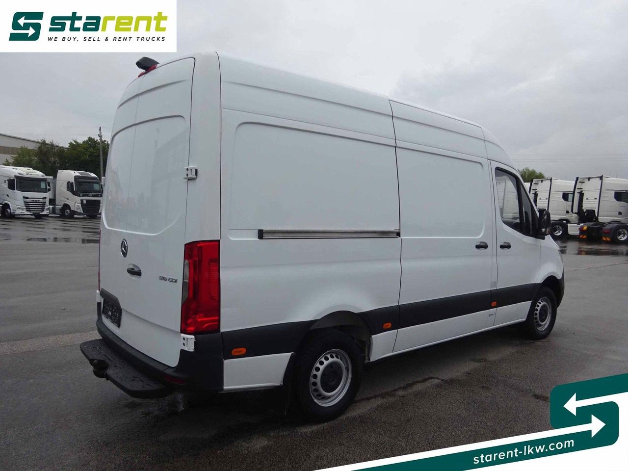 Mercedes-Benz Sprinter 316CDi, Klima, AHK, Auftritt, Navi, Cam - Furgon, Dostavno vozilo z dvojno kabino: slika 5 Mercedes-Benz Sprinter 316CDi, Klima, AHK, Auftritt, Navi, Cam - Furgon, Dostavno vozilo z dvojno kabino: slika 5