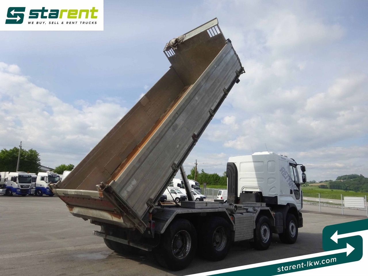 Renault Premium 450 DXi, 8x4, 3 Seitenkipper, Standklima - Tovornjak prekucnik: slika 4 Renault Premium 450 DXi, 8x4, 3 Seitenkipper, Standklima - Tovornjak prekucnik: slika 4