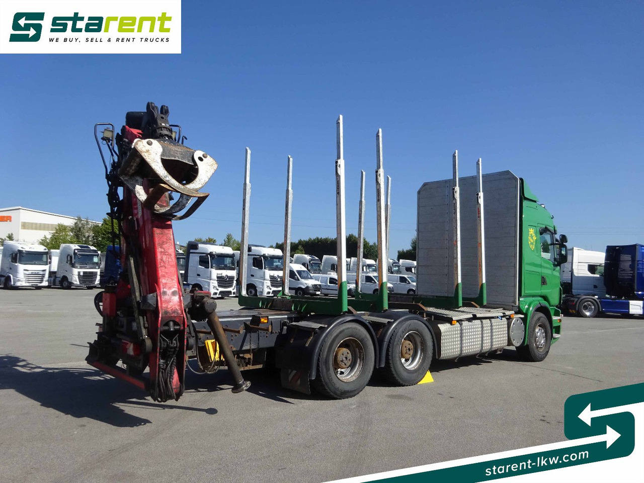 Scania R500 V8 6x4 Holzaufbau mit Kran, MOTORPROBLEM - Tovornjak za prevoz lesa, Tovornjak z dvigalom: slika 5 Scania R500 V8 6x4 Holzaufbau mit Kran, MOTORPROBLEM - Tovornjak za prevoz lesa, Tovornjak z dvigalom: slika 5
