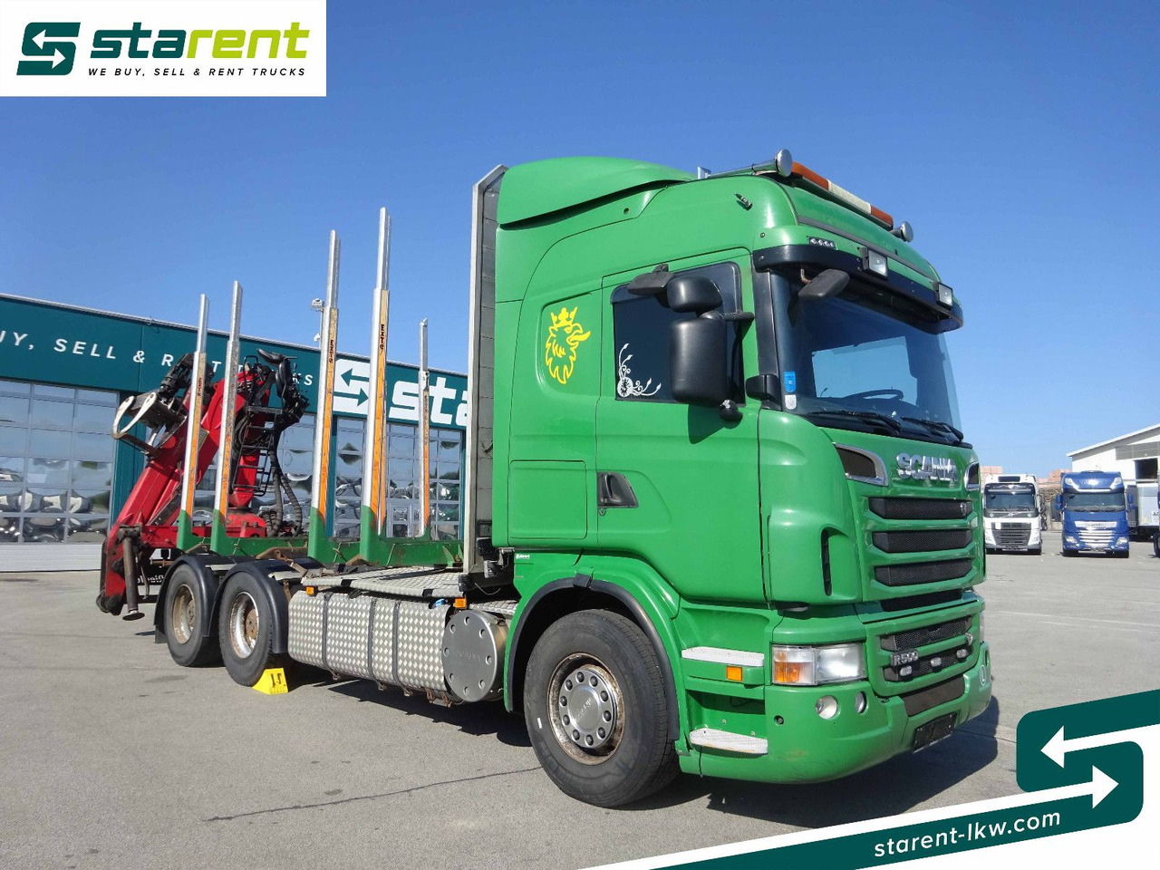 Scania R500 V8 6x4 Holzaufbau mit Kran, MOTORPROBLEM - Tovornjak za prevoz lesa, Tovornjak z dvigalom: slika 3 Scania R500 V8 6x4 Holzaufbau mit Kran, MOTORPROBLEM - Tovornjak za prevoz lesa, Tovornjak z dvigalom: slika 3