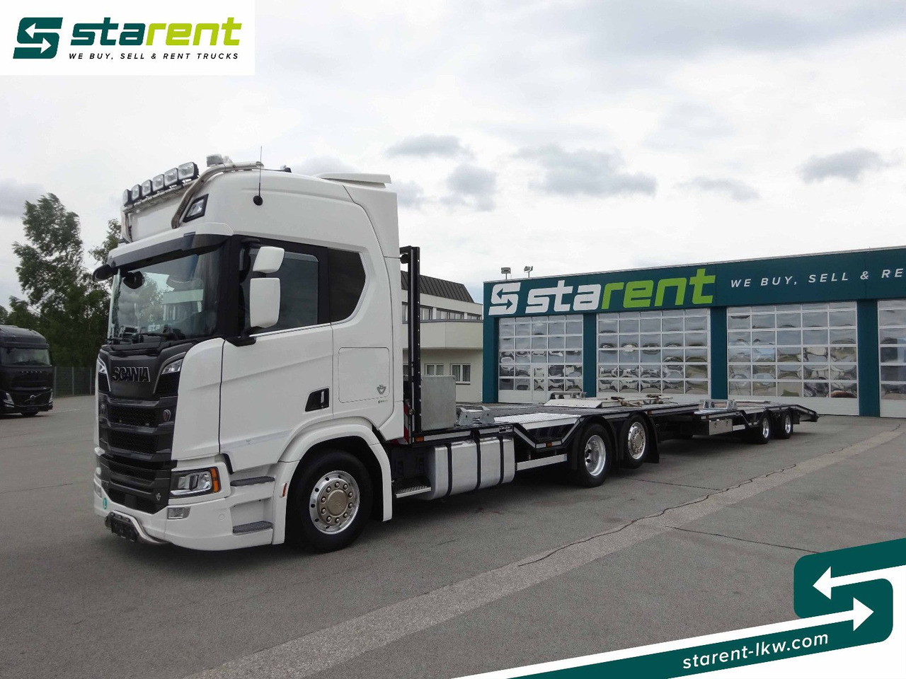 Scania R770 V8 Fahrzeugtransporter + Ziegler Anhänger - Vlečno vozilo: slika 1 Scania R770 V8 Fahrzeugtransporter + Ziegler Anhänger - Vlečno vozilo: slika 1